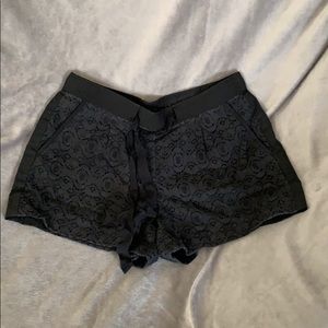 Loft, black lace shorts. Only worn once!